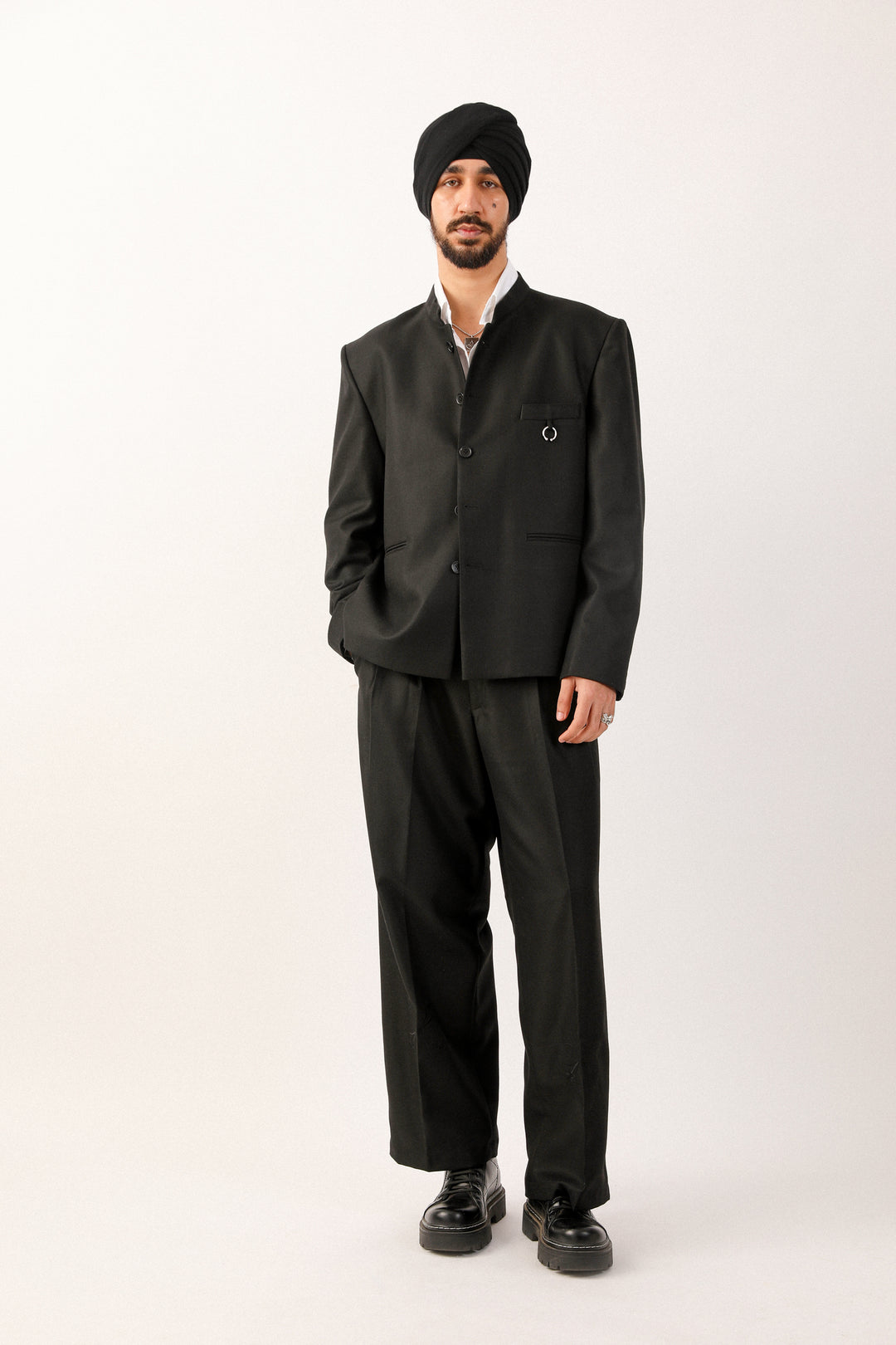 Black Bandh Blazer