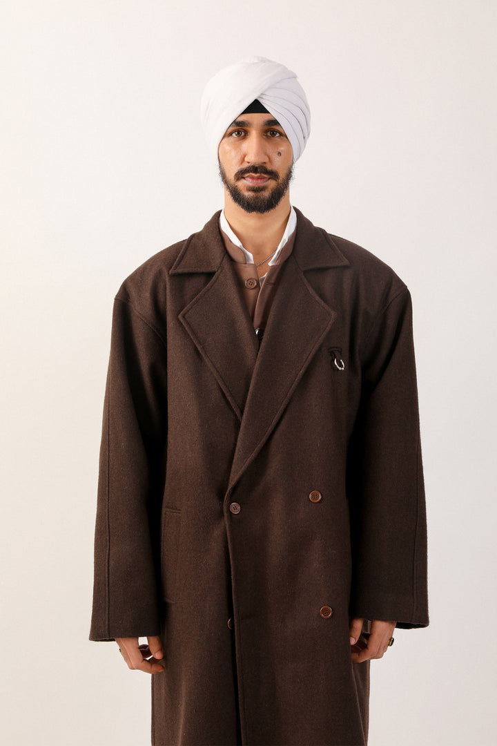 Dark Brown Chauraa Coat