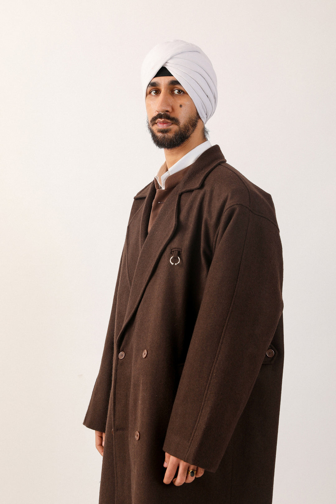 Dark Brown Chauraa Coat