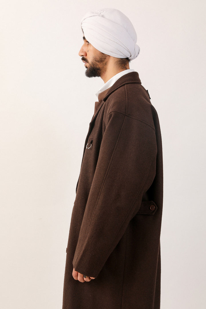 Dark Brown Chauraa Coat