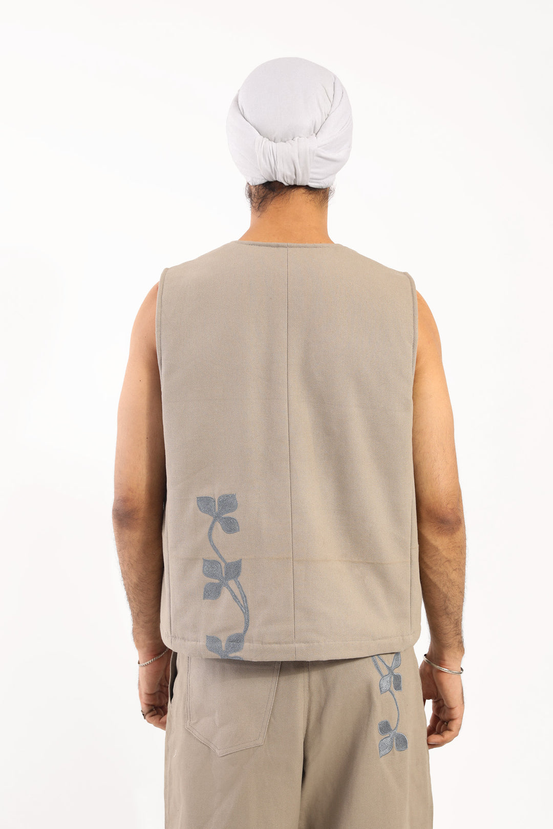 Light Grey Clover Gilet