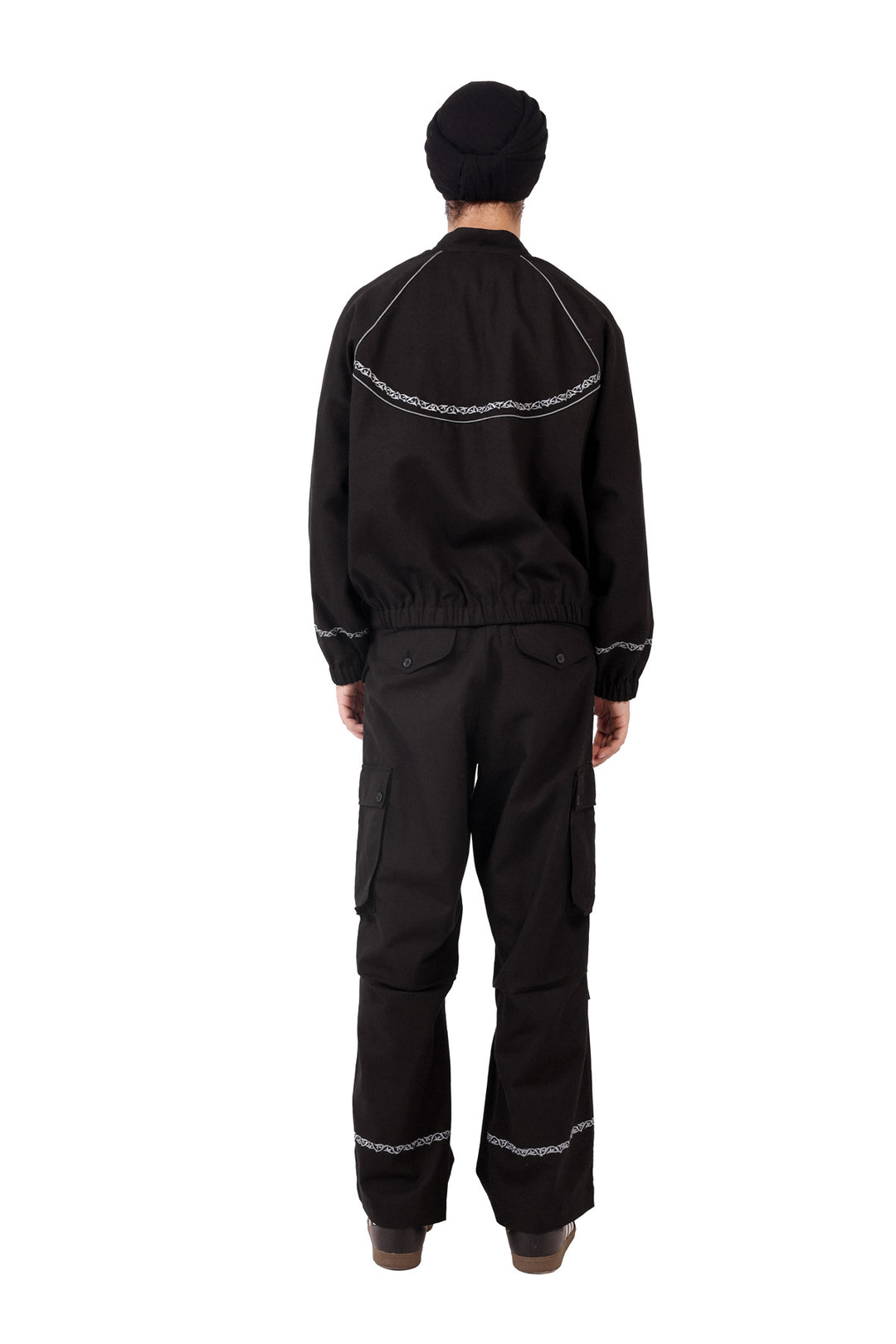 Black Sturdy Track Jacket