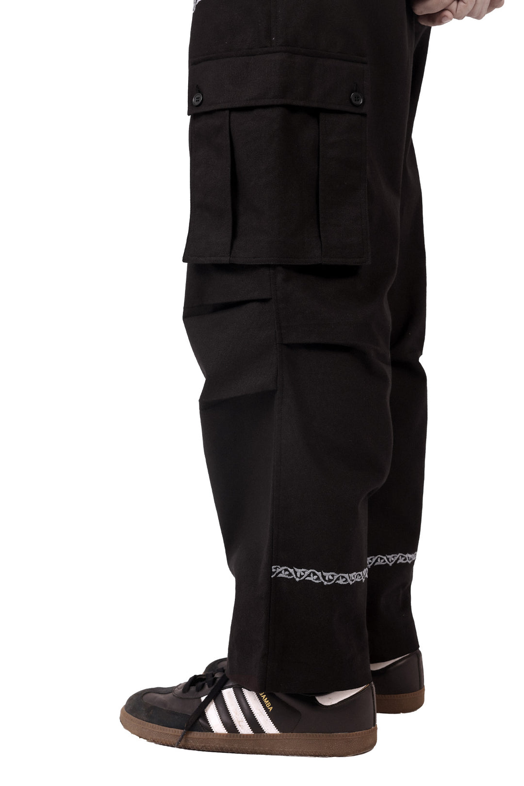 Black Takra Cargo Pants