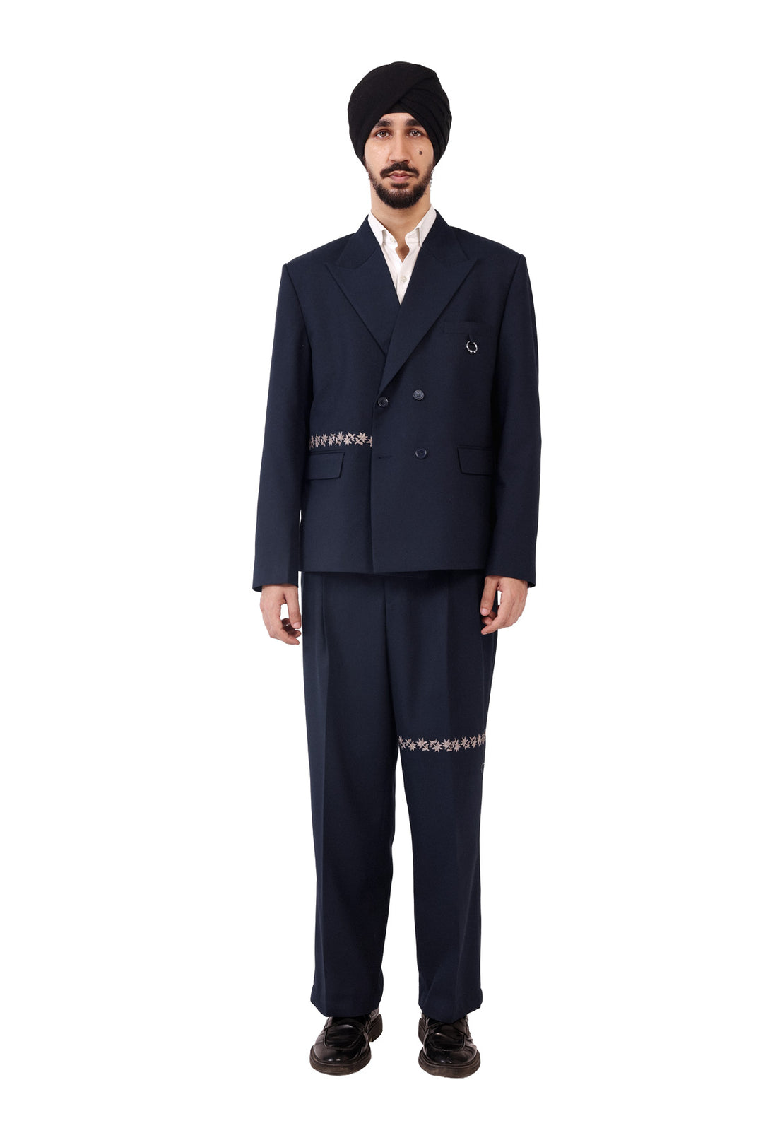 Navy Sidhaa Trousers