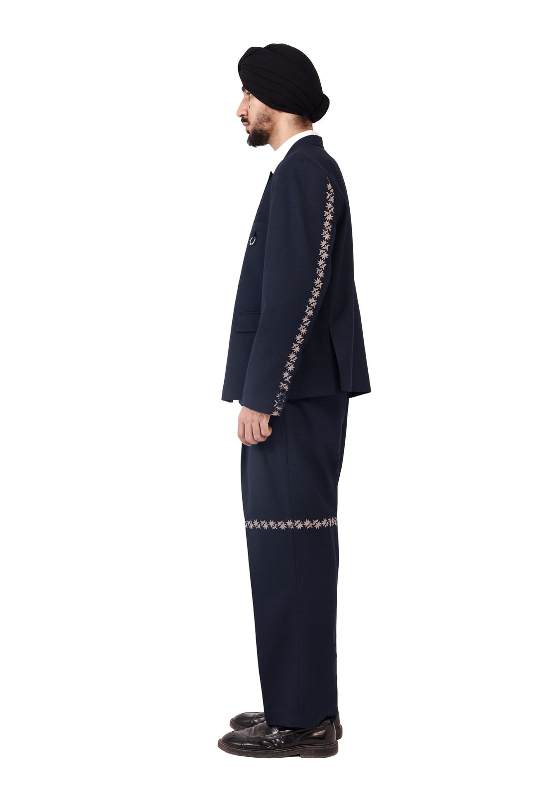 Navy Sidhaa Trousers