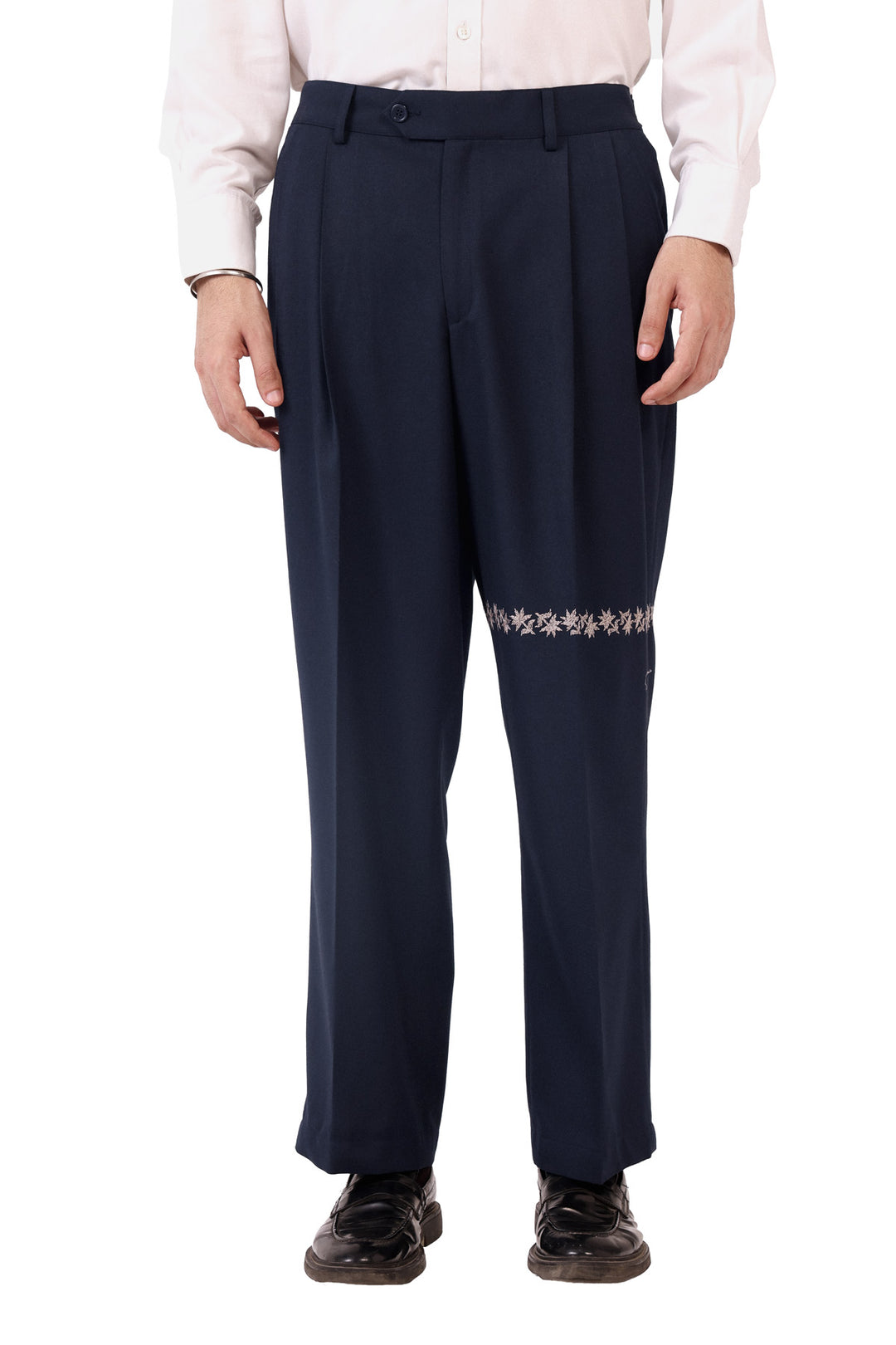 Navy Sidhaa Trousers