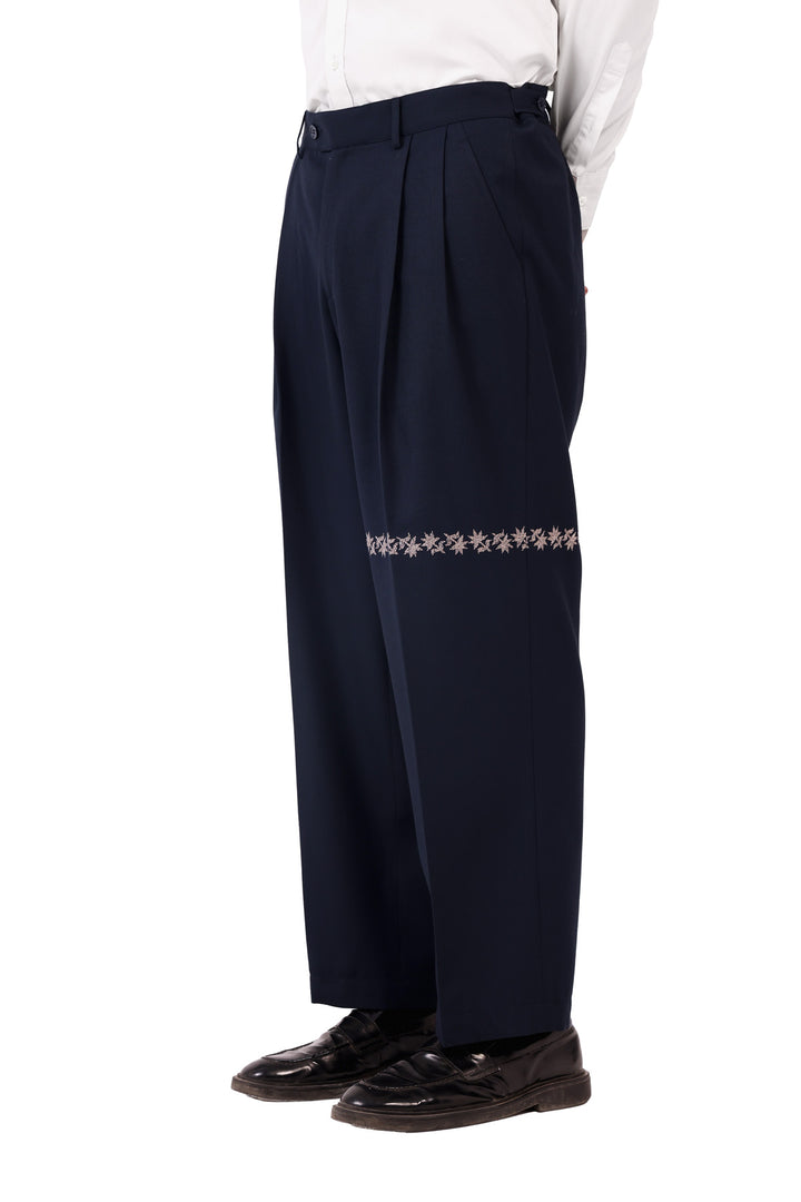 Navy Sidhaa Trousers