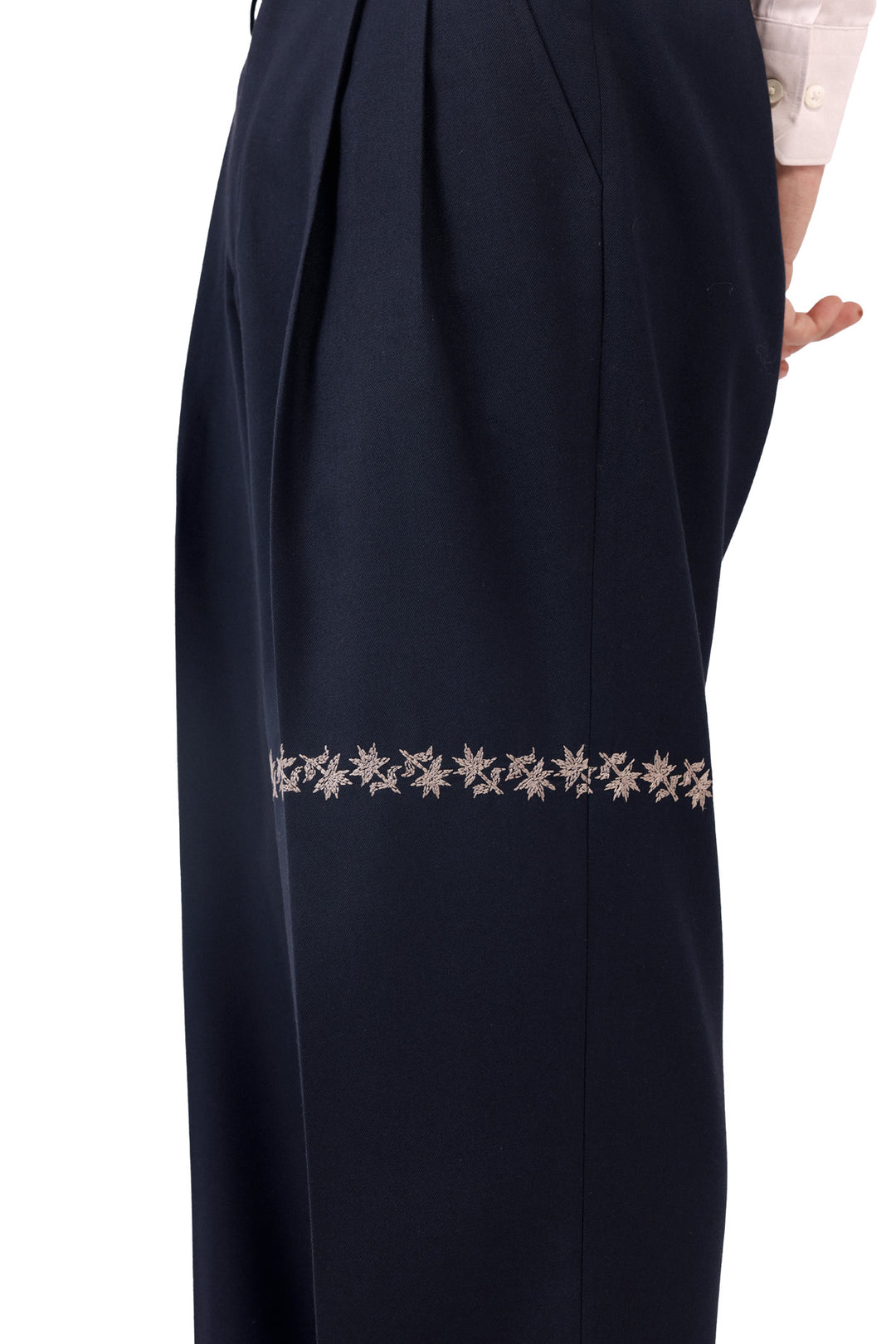 Navy Sidhaa Trousers