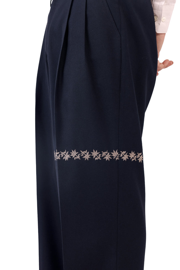 Navy Sidhaa Trousers