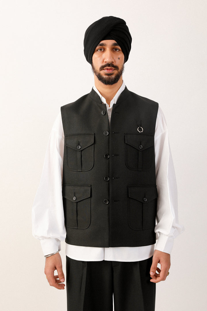 Black Chaar Vest