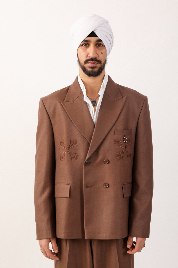 Brown Dabal Blazer