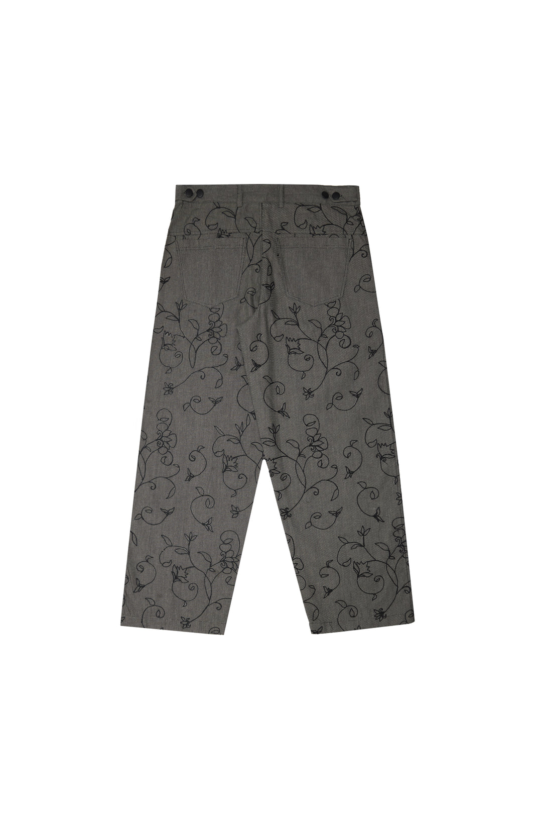 Ash Grey Chained Kam Pants