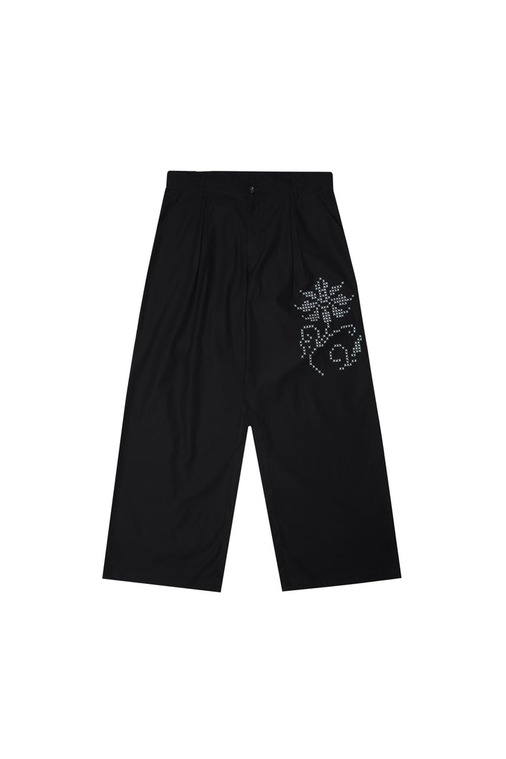 Black Khula Trousers