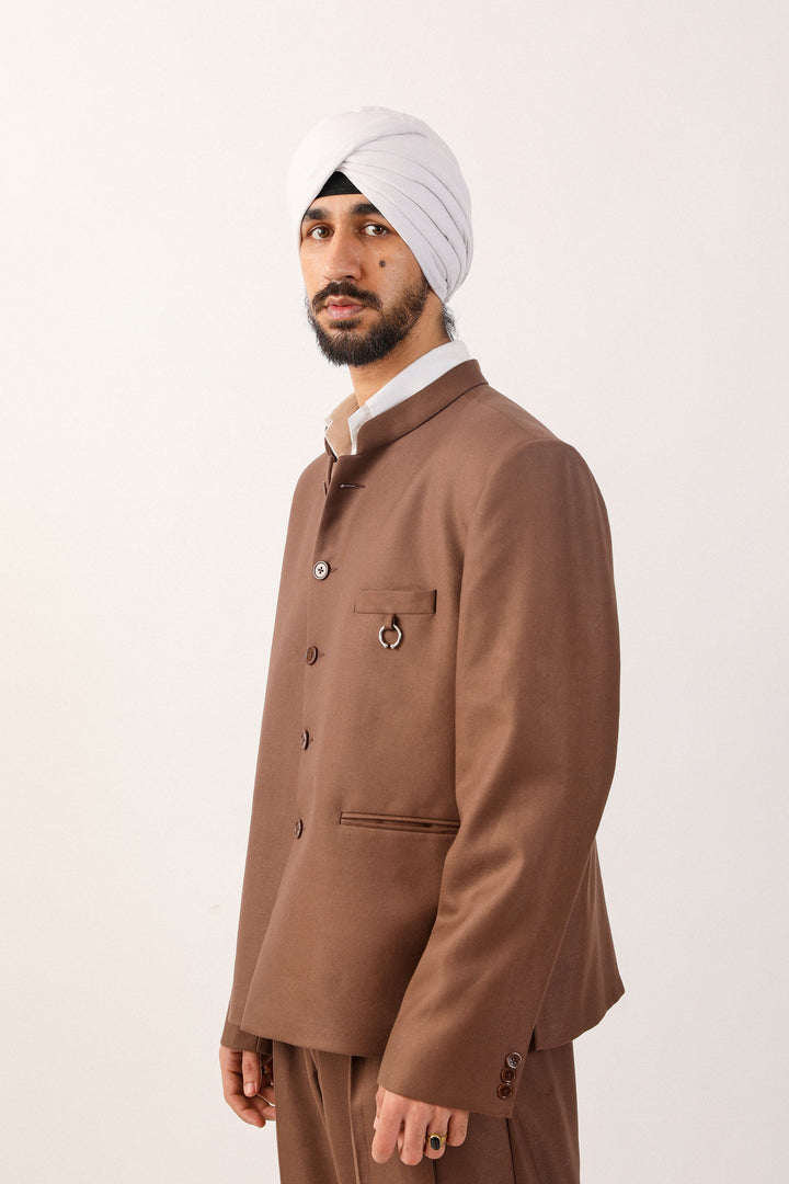 Brown Bandh Blazer