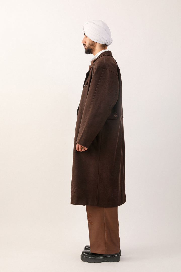 Dark Brown Chauraa Coat