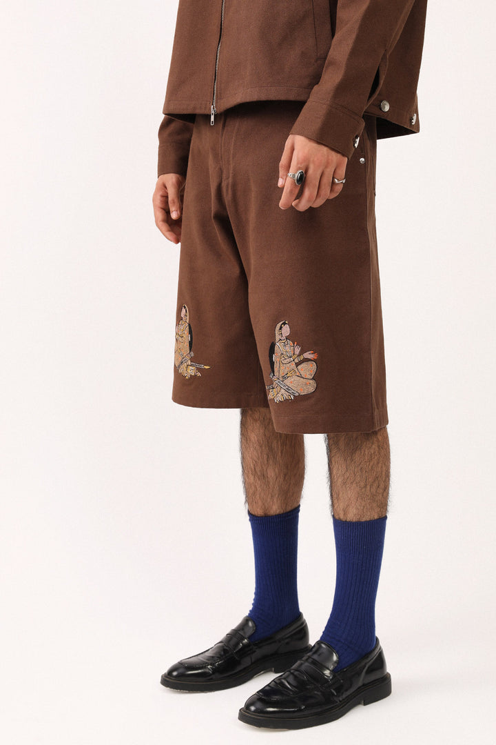 Chocolate Kam Shorts