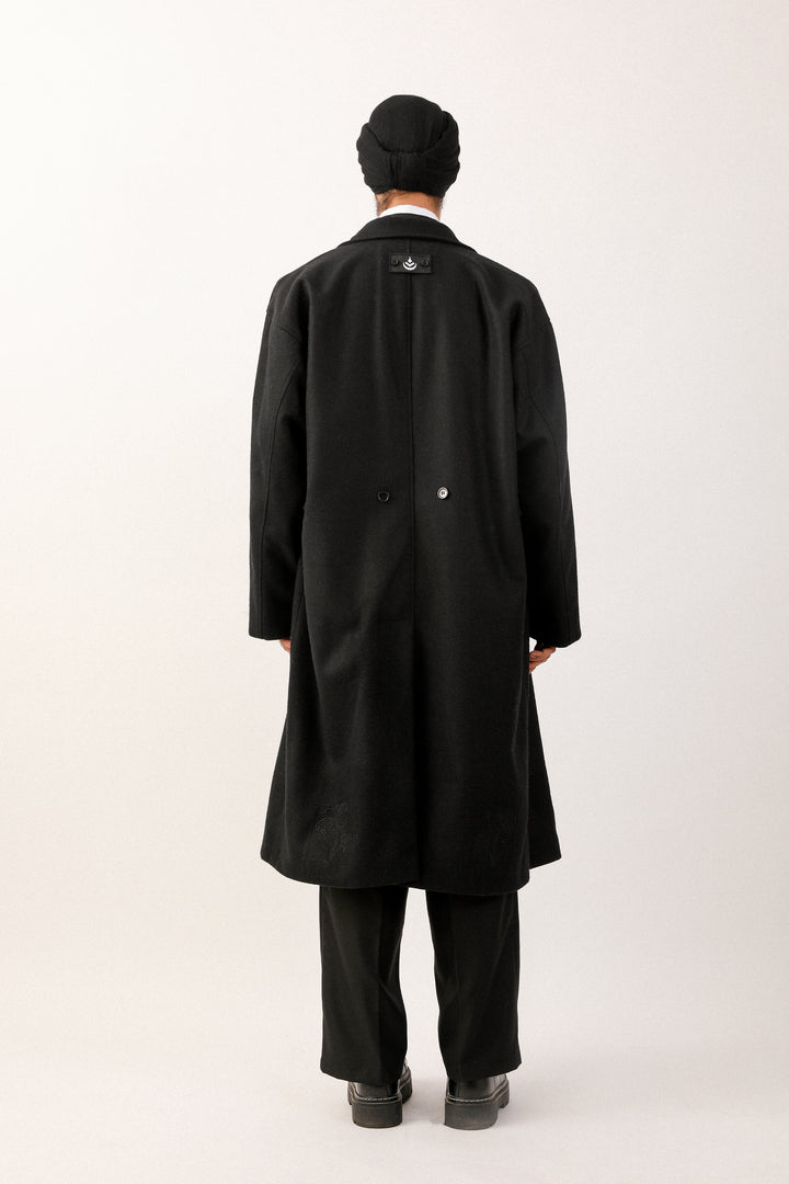 Black Chauraa Coat