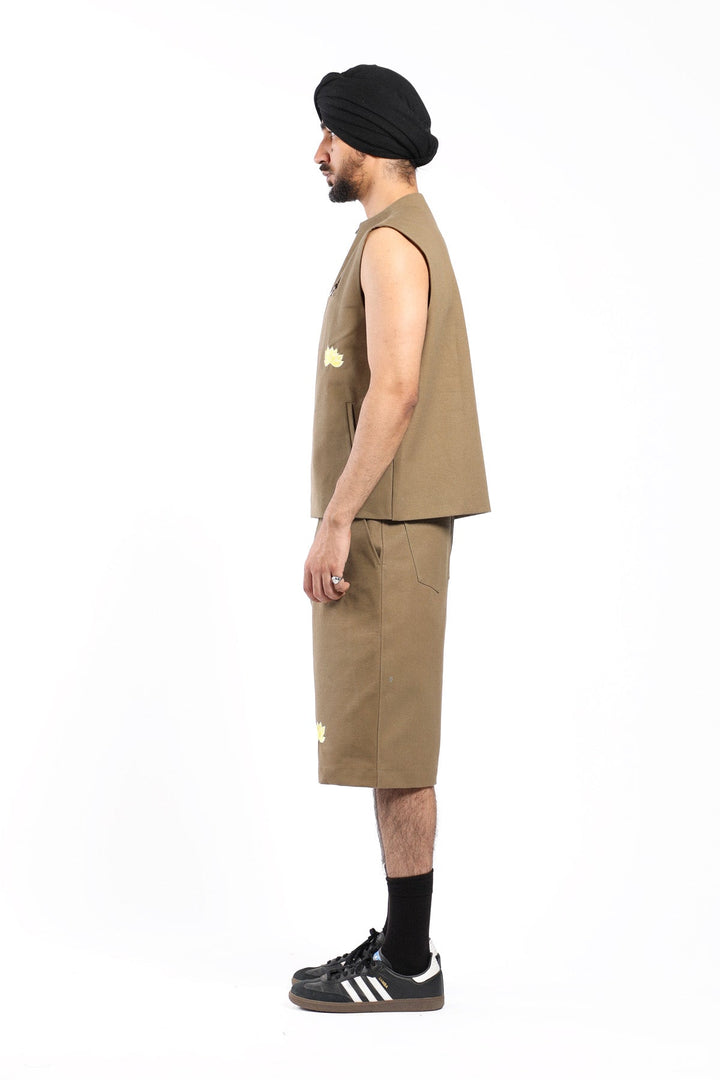 Khaki Formless Gilet