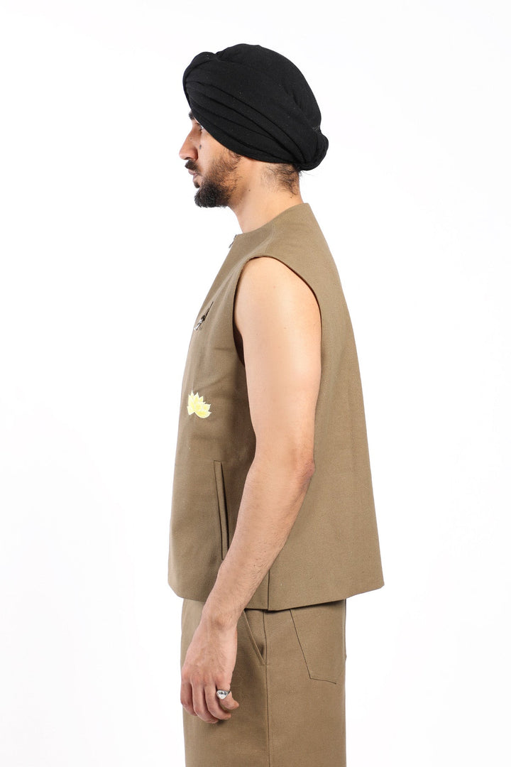 Khaki Formless Gilet