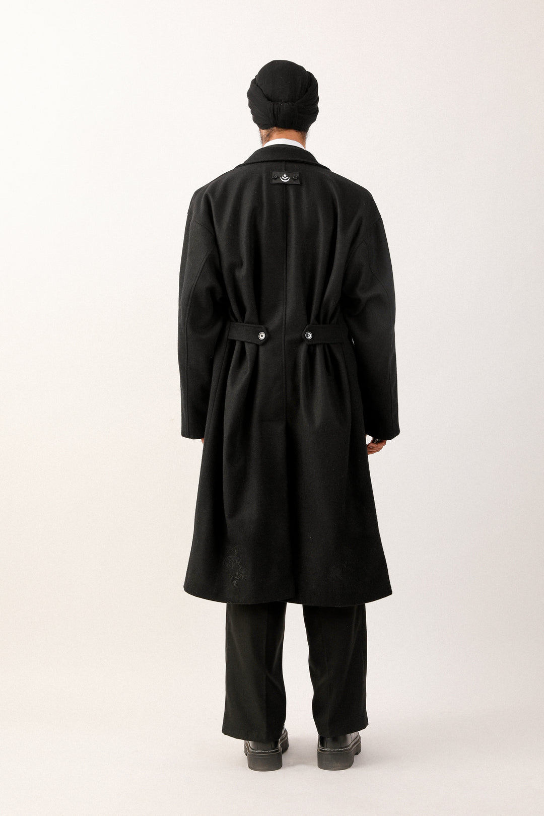 Black Chauraa Coat