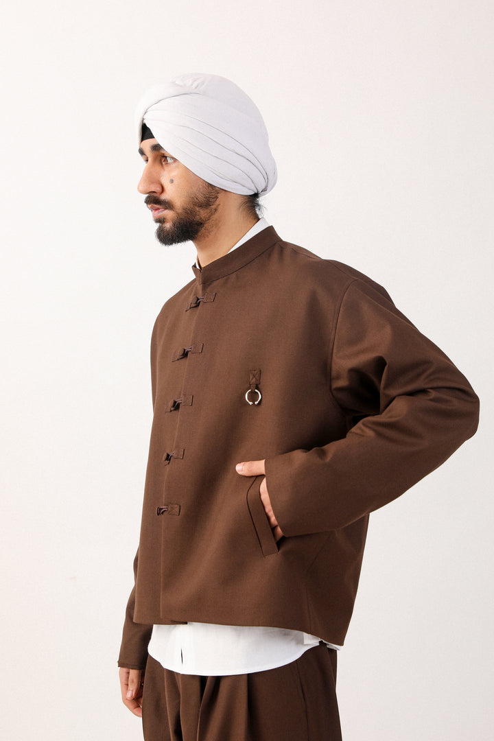 Dark Brown General Jacket