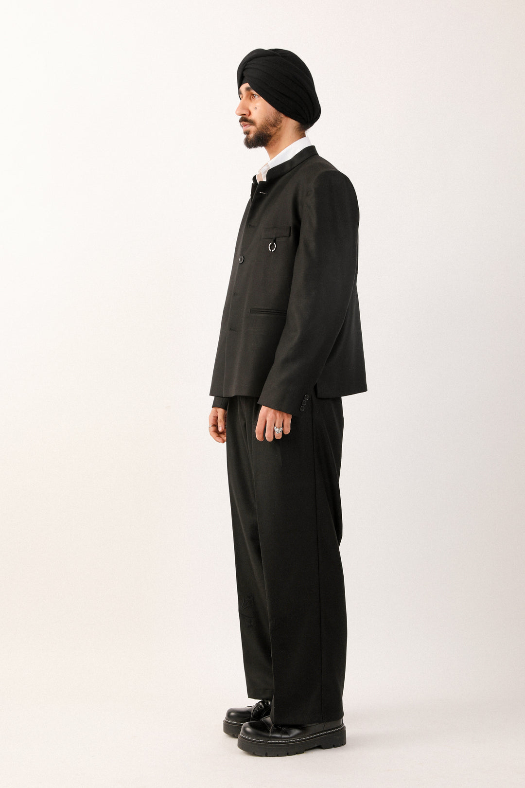 Black Bandh Blazer