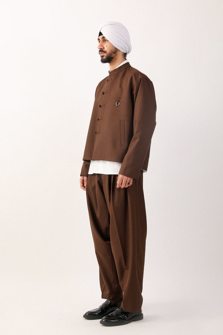Dark Brown General Jacket