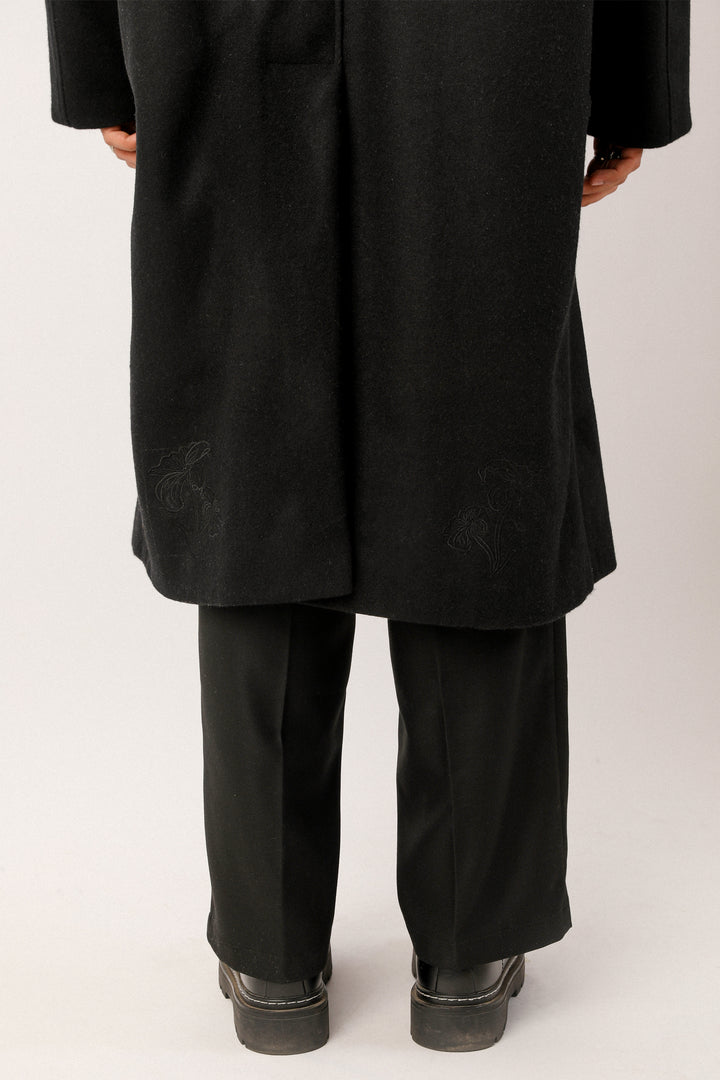 Black Chauraa Coat