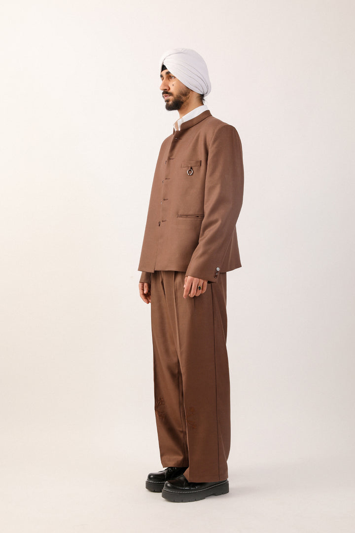 Brown Bandh Blazer