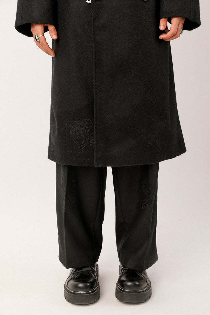 Black Chauraa Coat