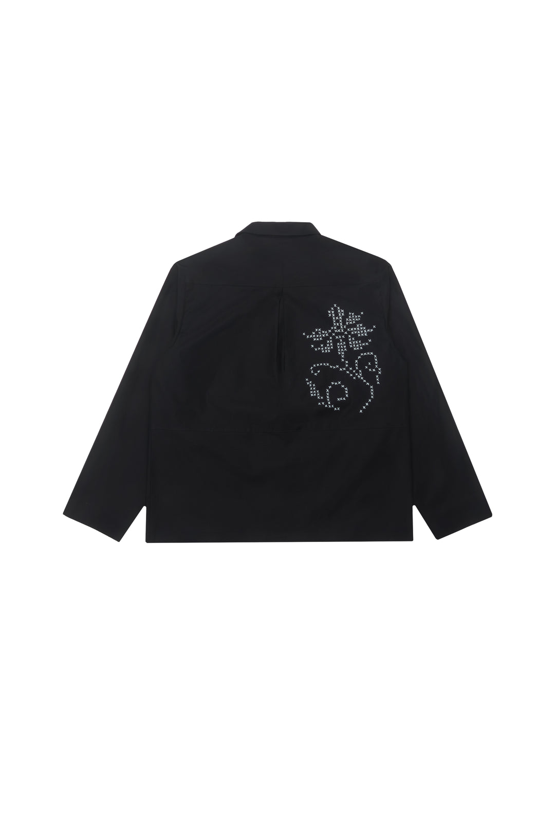 Black Notched Lapel Jacket