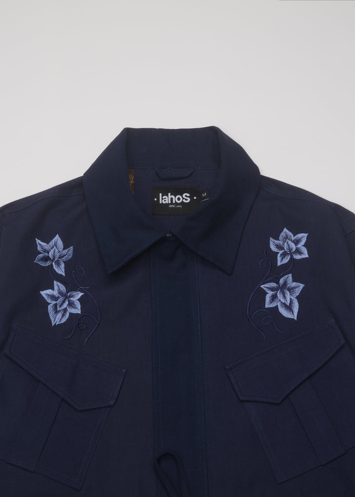 Navy Khet Jacket