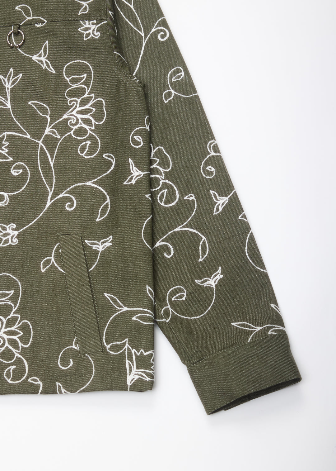 Olive Chained Kam Jacket