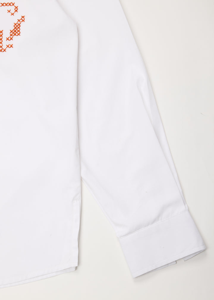 White Slim Shirt