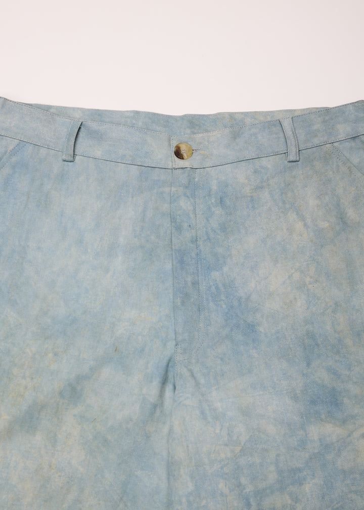 Washed Blue Kam Shorts II