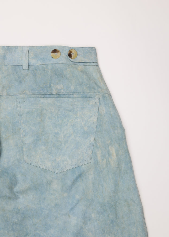 Washed Blue Kam Shorts II