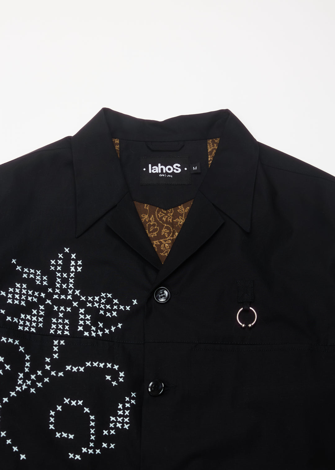 Black Notched Lapel Jacket