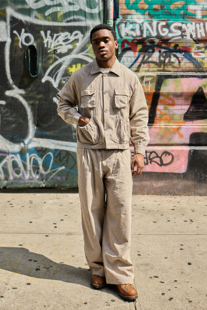 Warm Grey Chaar Jacket