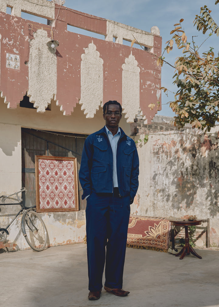 Navy Kam Pants