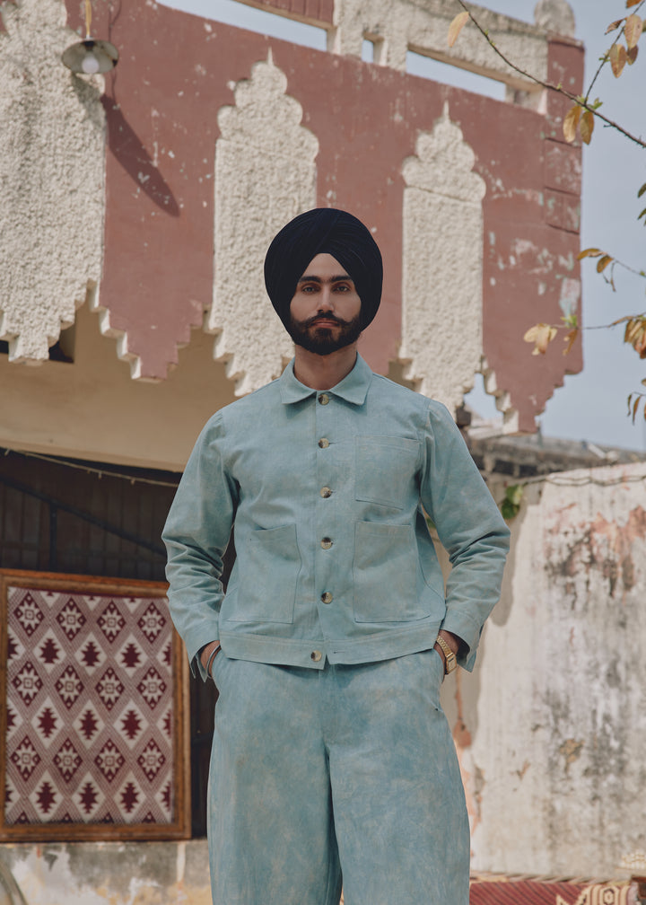 Washed Blue Chor Jacket