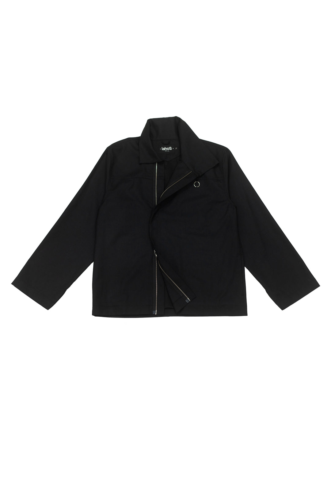 Black Striped Lapetna Jacket