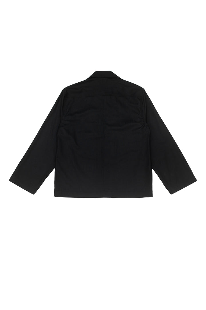 Black Striped Lapetna Jacket