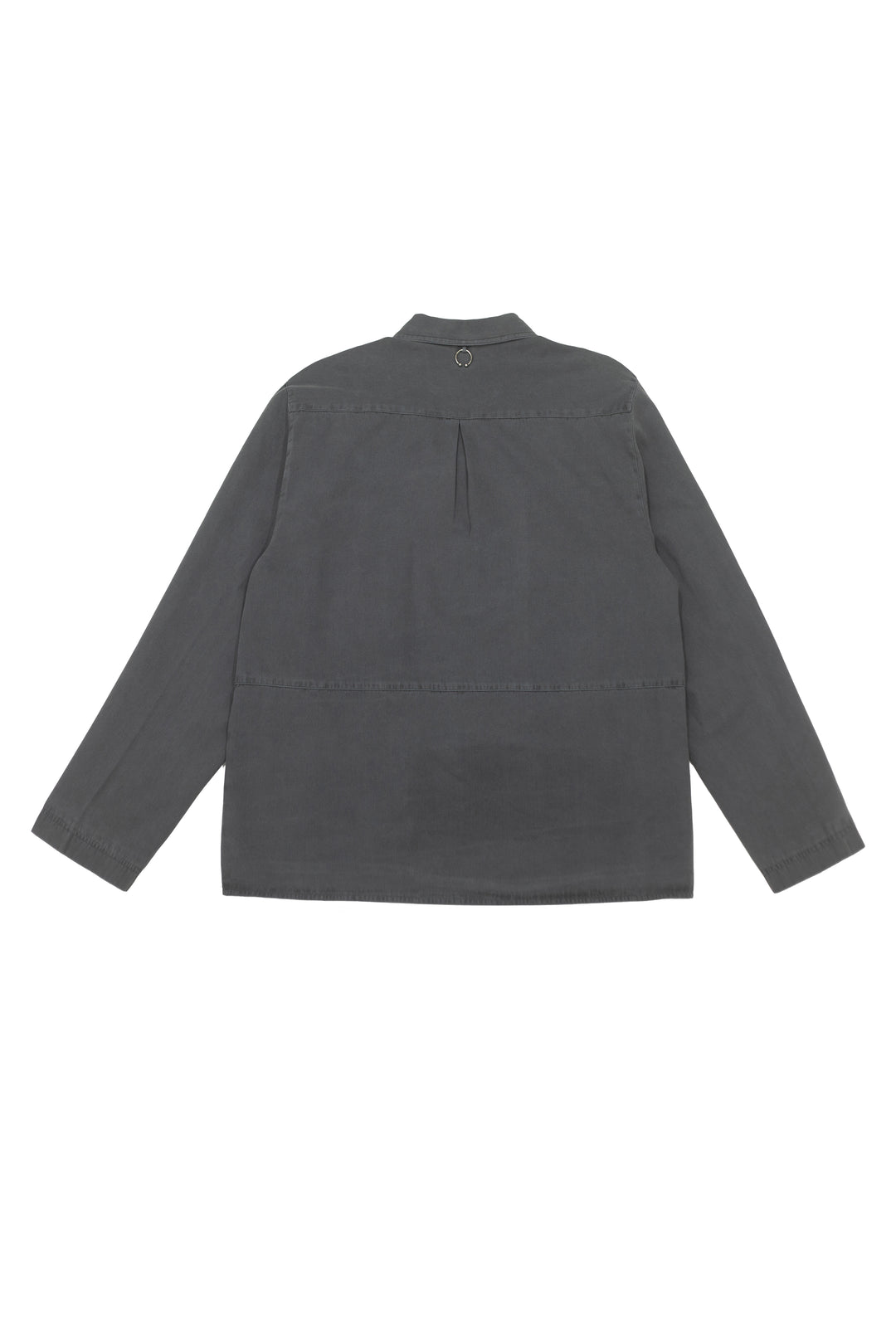 Grey Notched Lapel Jacket