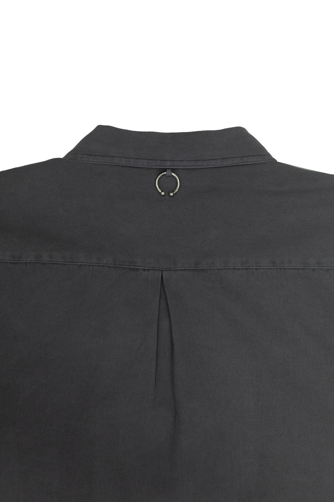 Grey Notched Lapel Jacket